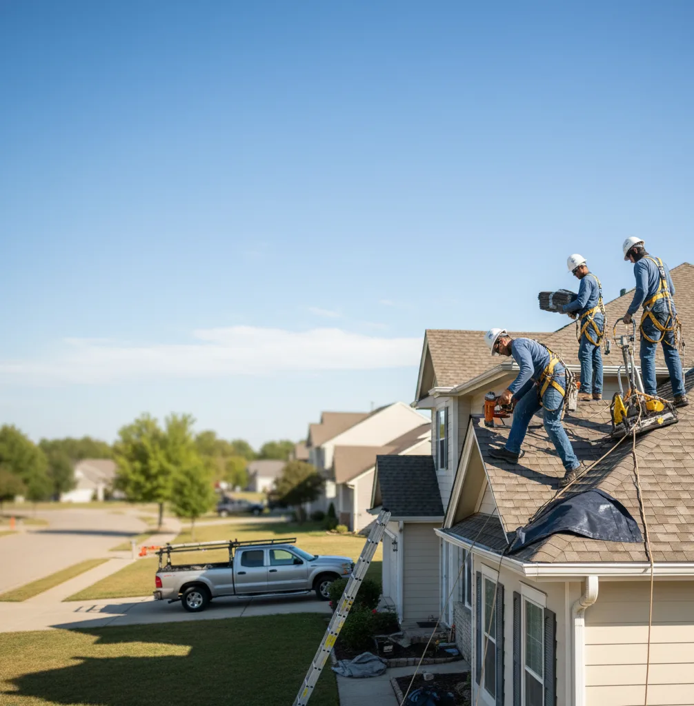 Roof Repair in Providence Village